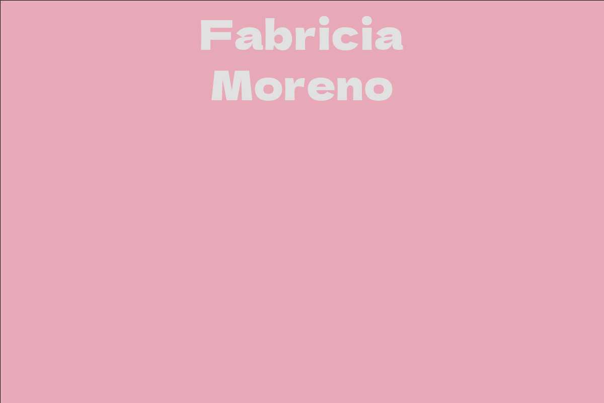 Fabricia Moreno