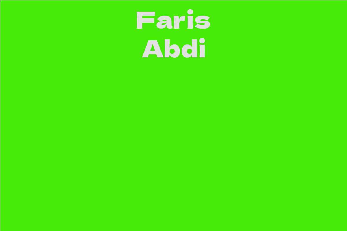 Faris Abdi