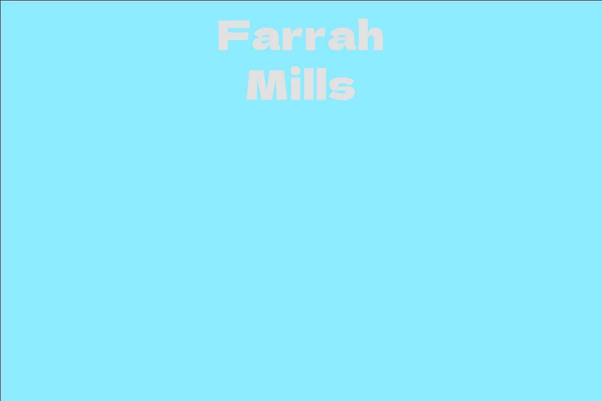 Farrah Mills