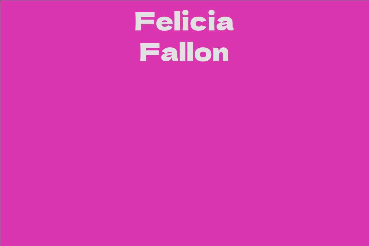 Felicia Fallon