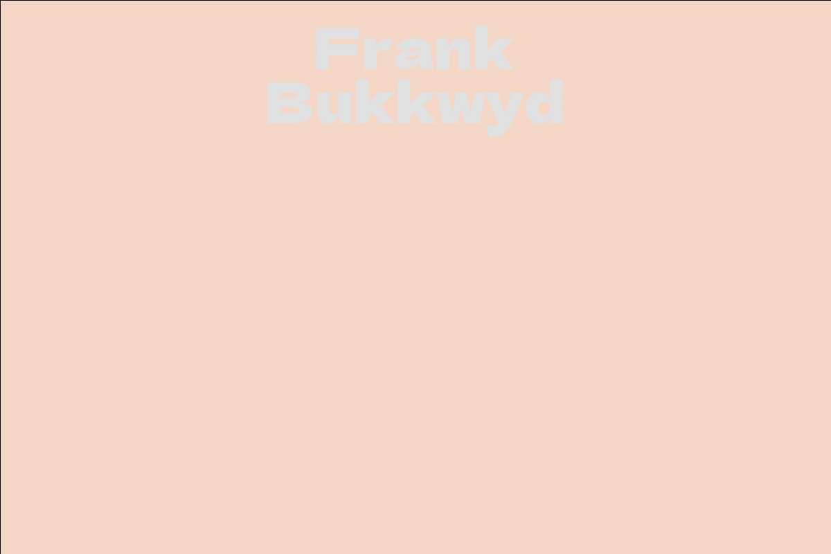 Frank Bukkwyd