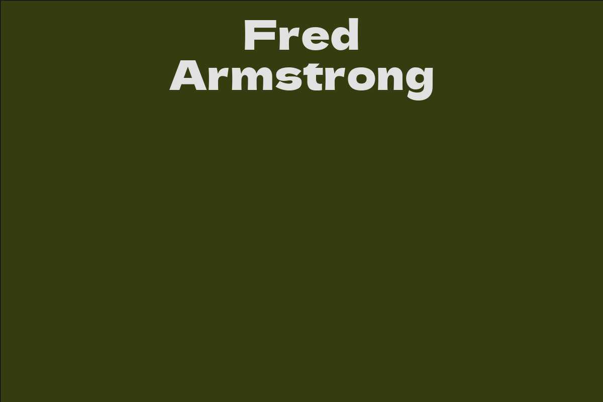 Fred Armstrong