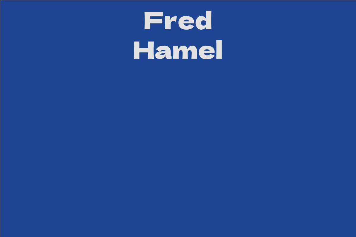 Fred Hamel