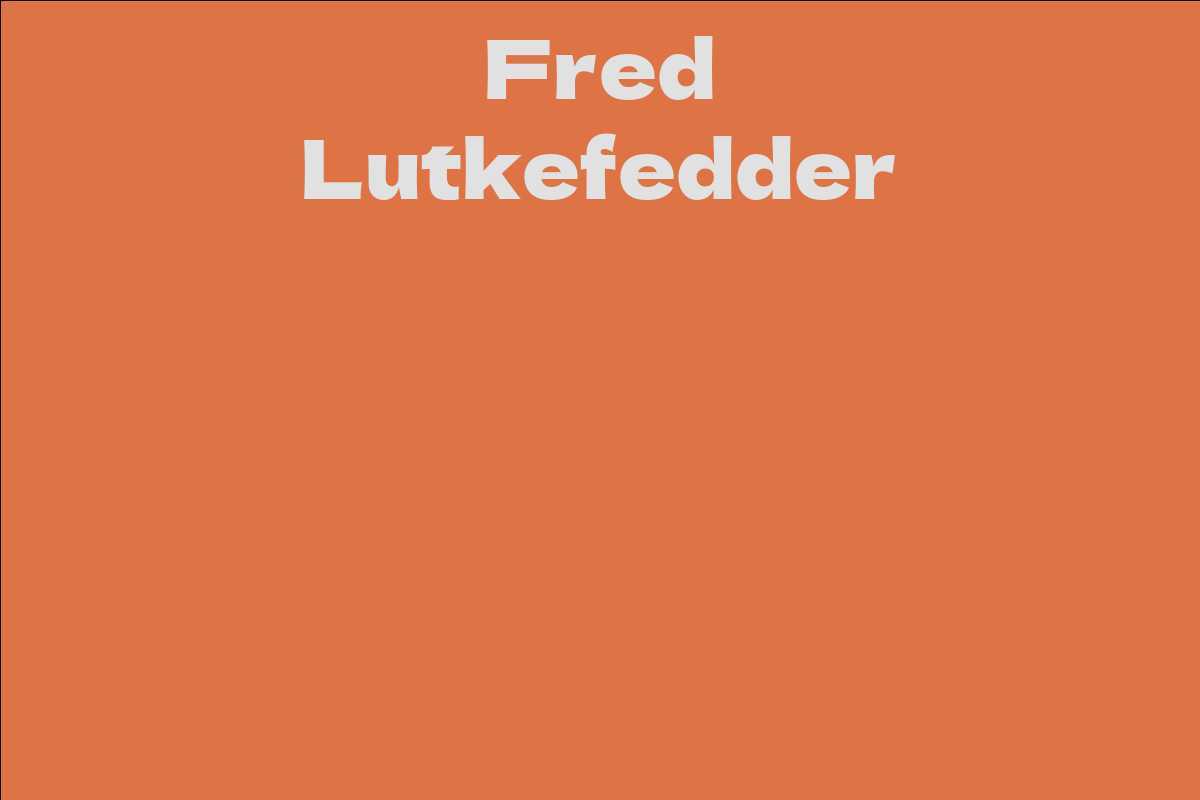 Fred Lutkefedder