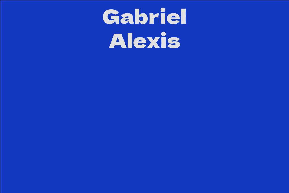 Gabriel Alexis