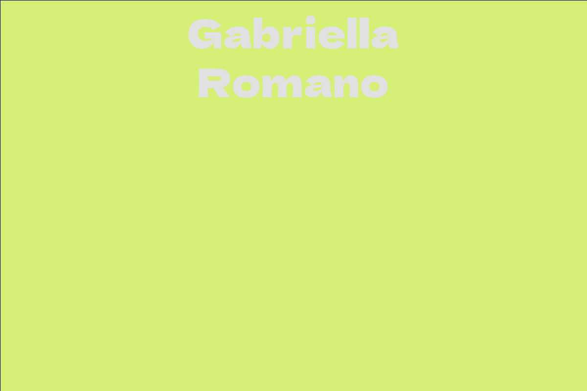 Gabriella Romano