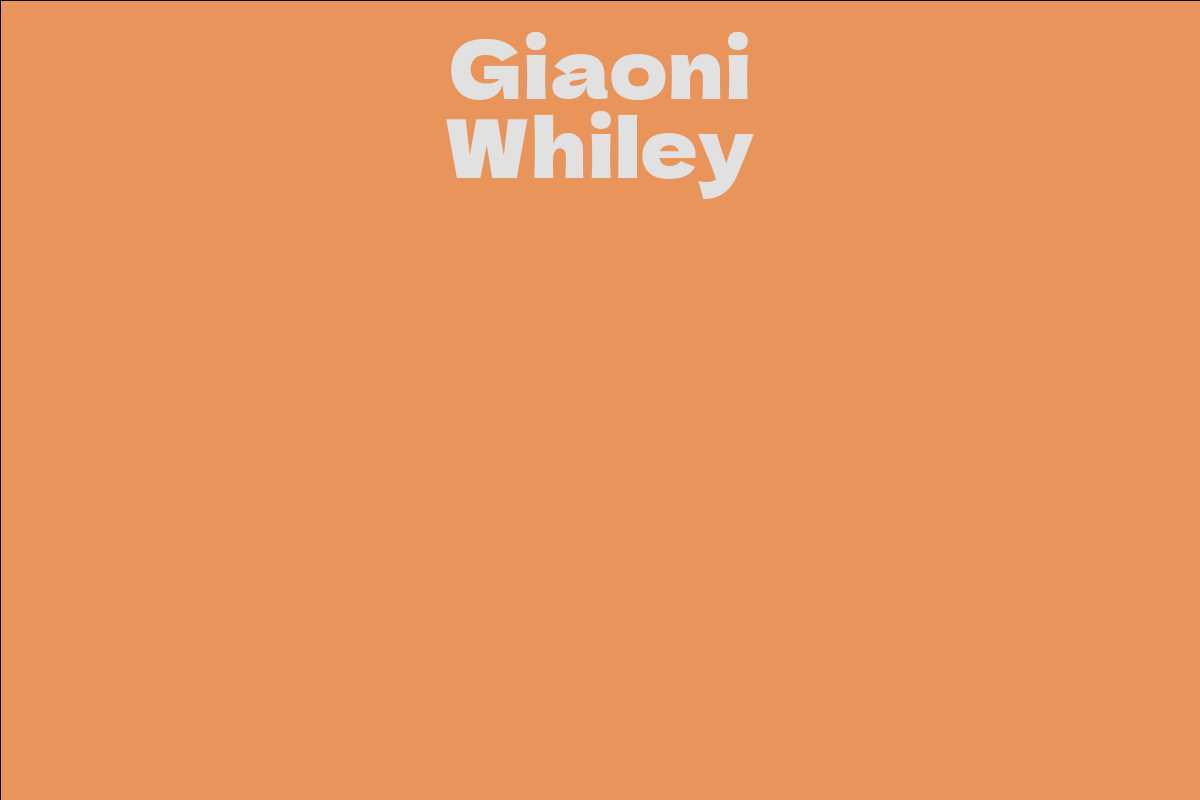 Giaoni Whiley