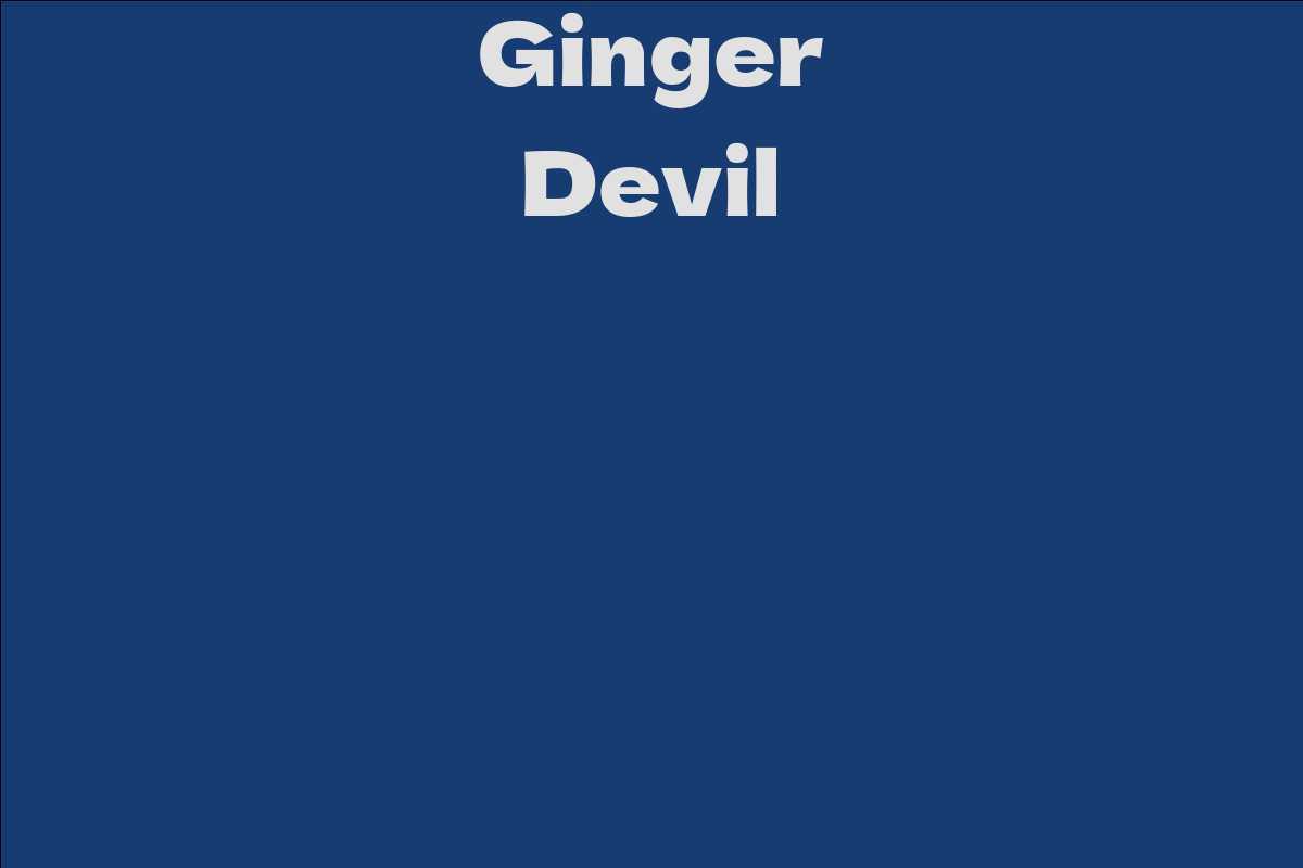 Ginger Devil