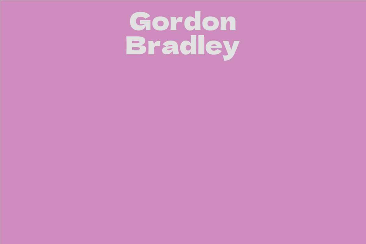 Gordon Bradley