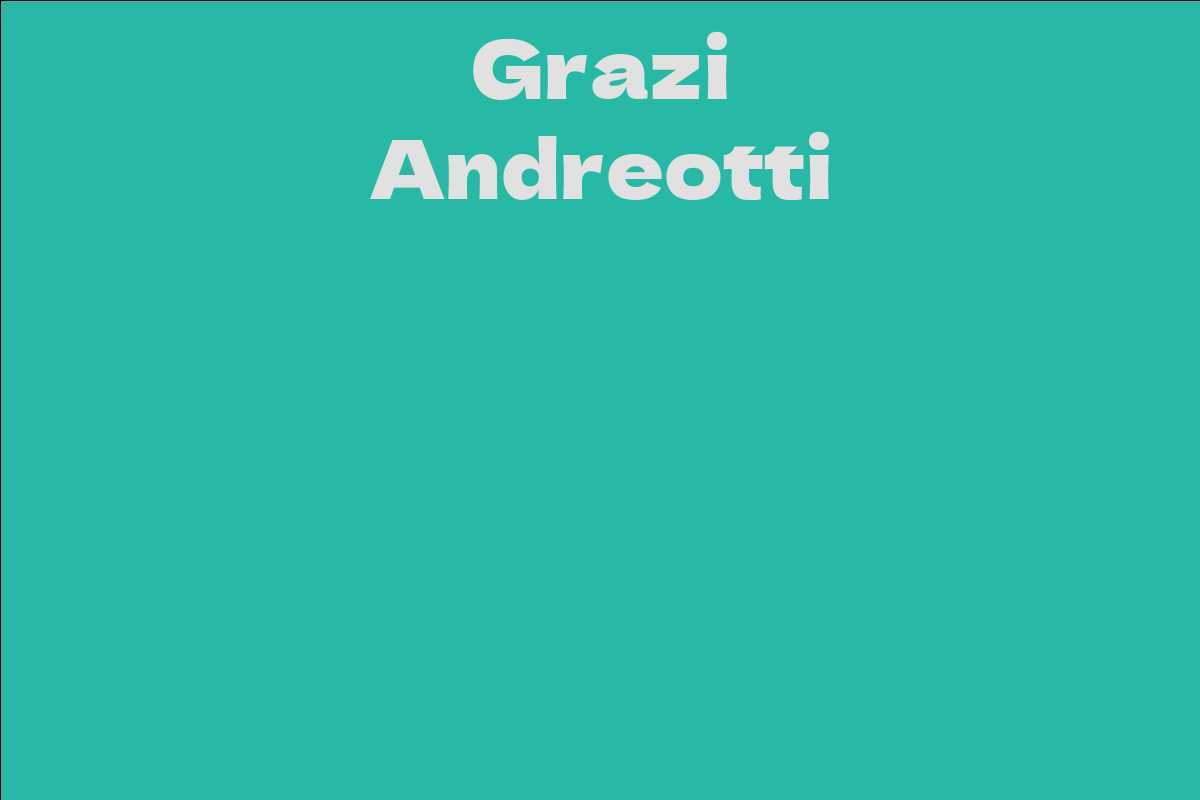 Grazi Andreotti