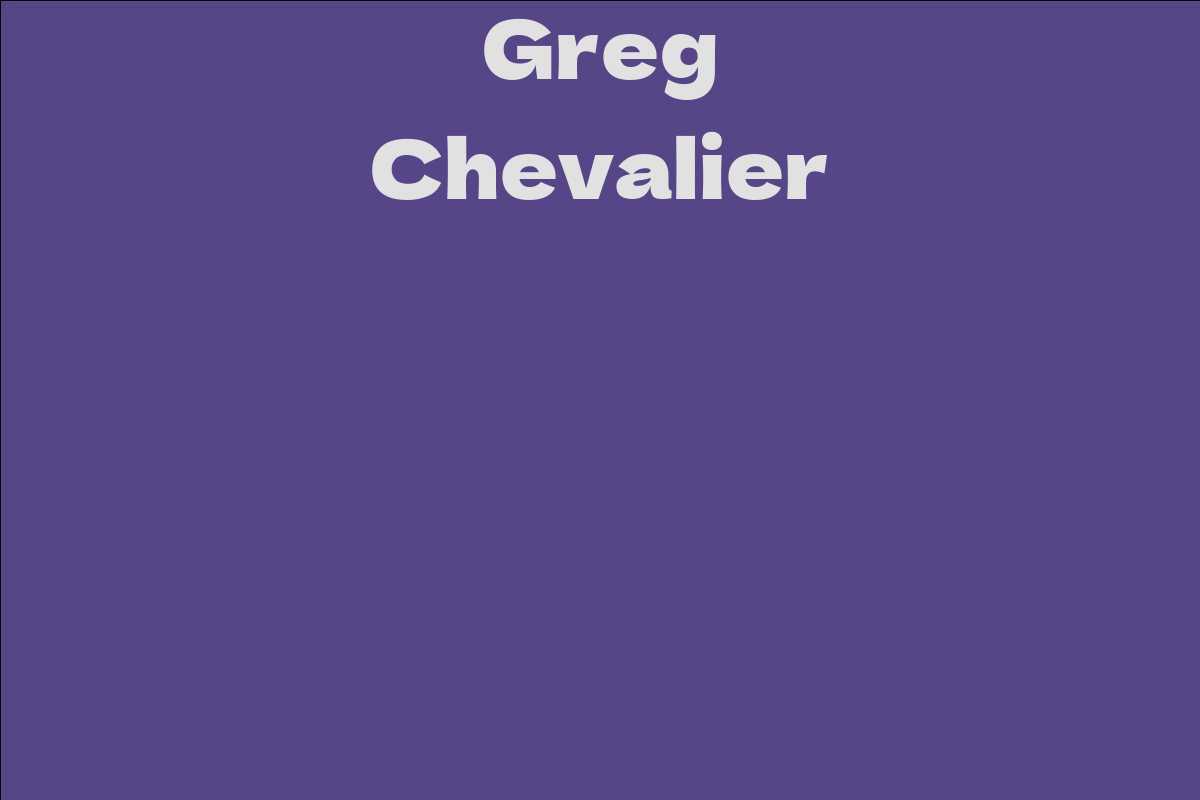 Greg Chevalier
