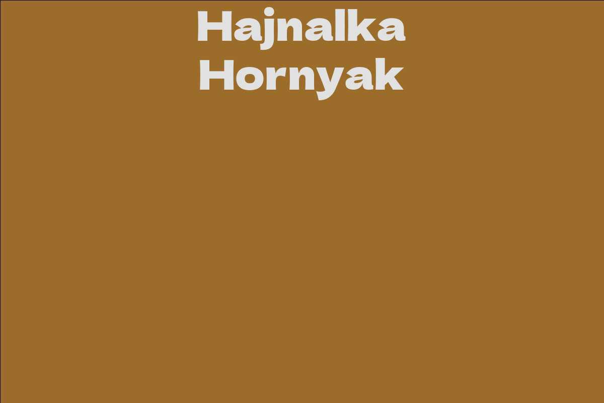 Hajnalka Hornyak