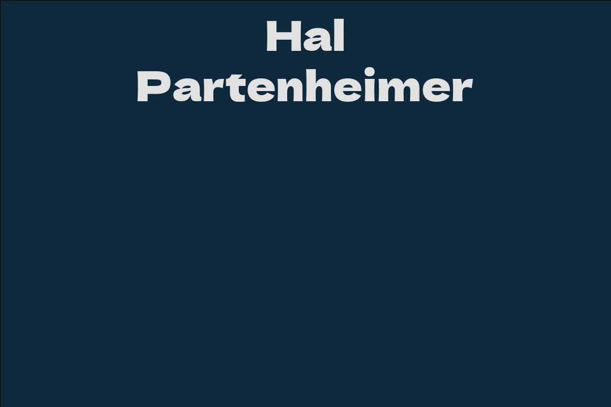Hal Partenheimer