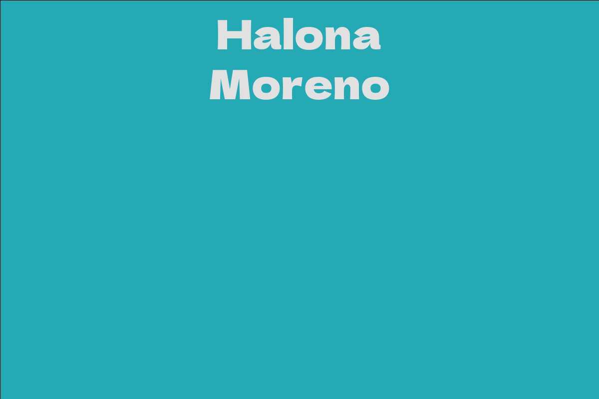 Halona Moreno