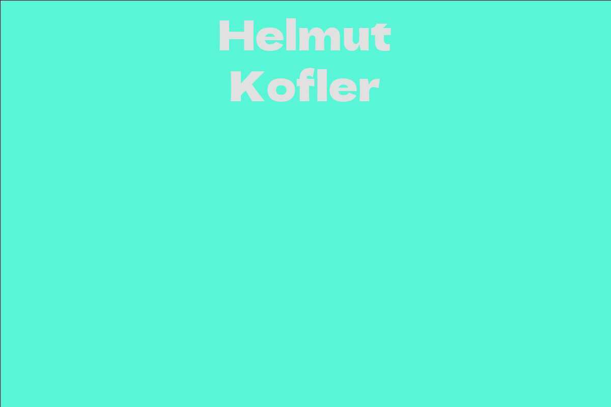 Helmut Kofler