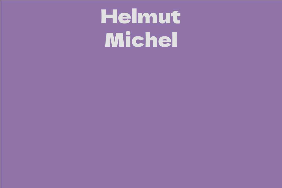 Helmut Michel