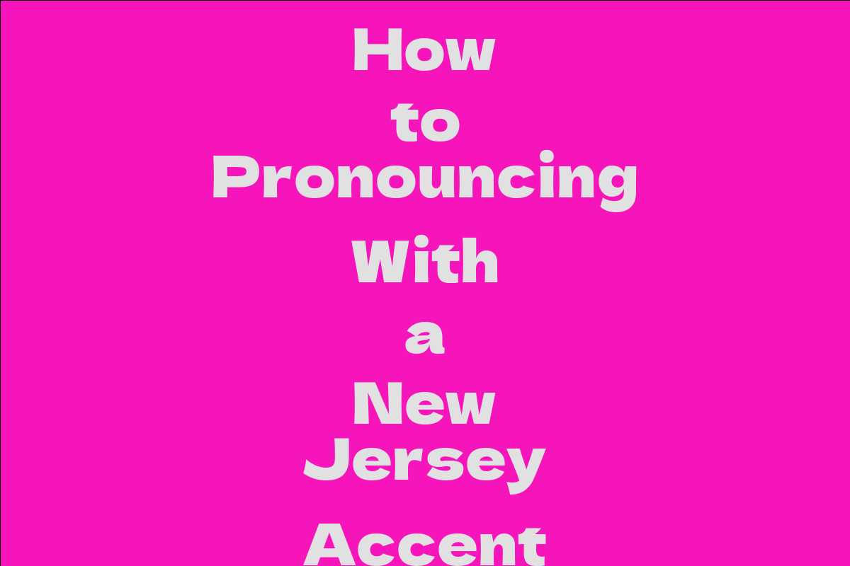 new jersey accent female