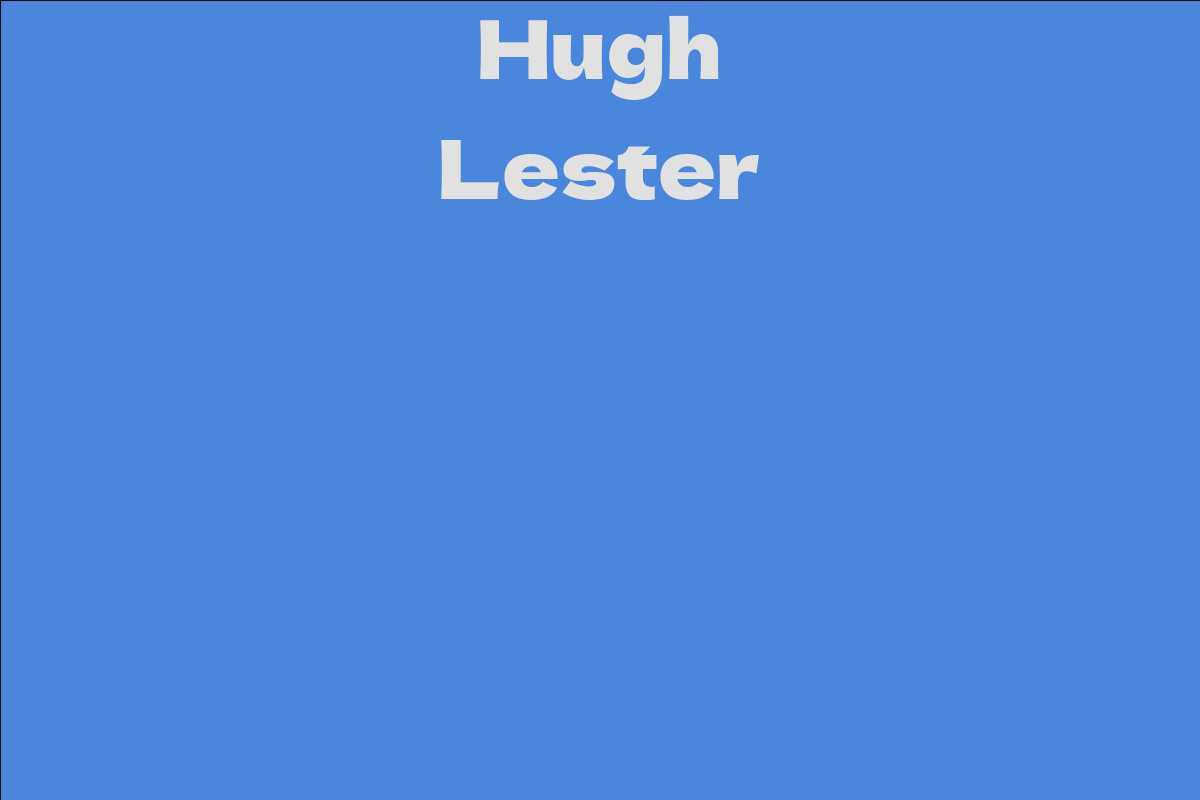 Hugh Lester