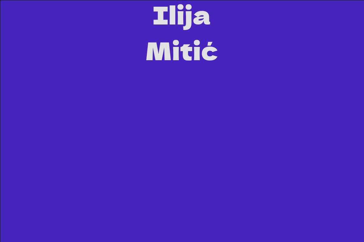 Ilija Mitić
