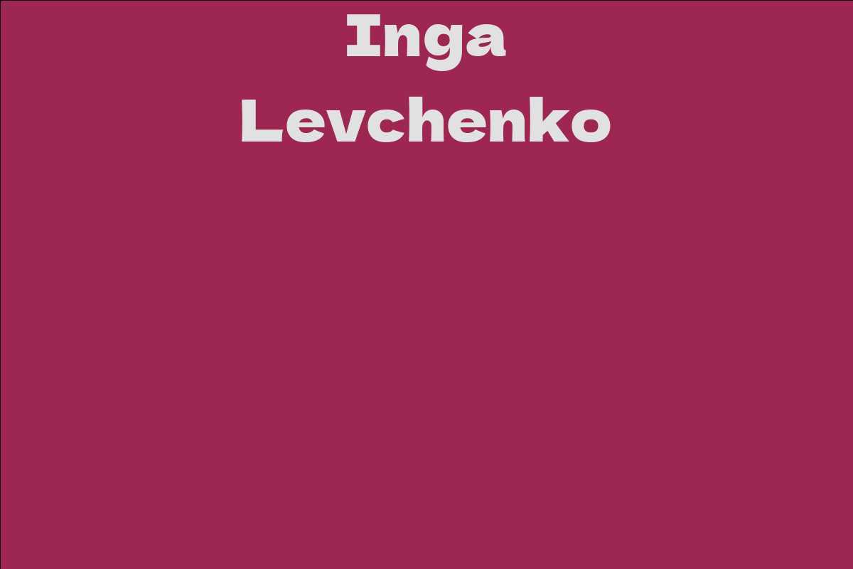 Inga Levchenko