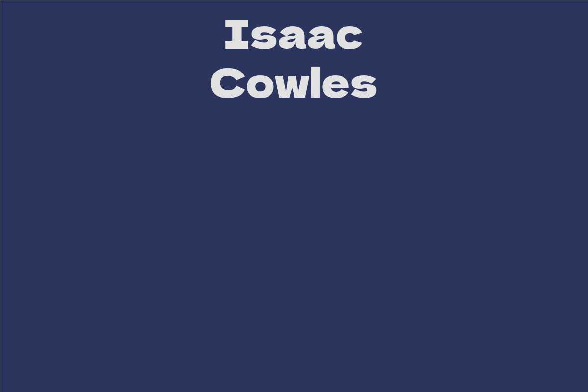 Isaac Cowles