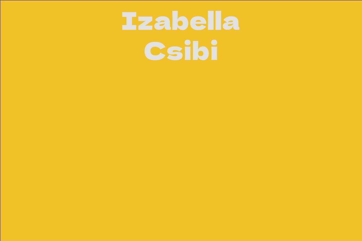 Izabella Csibi