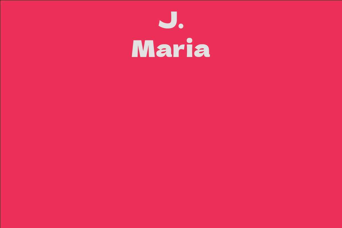 J Maria