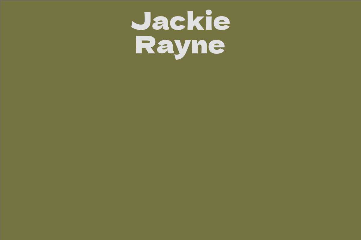Jackie Rayne