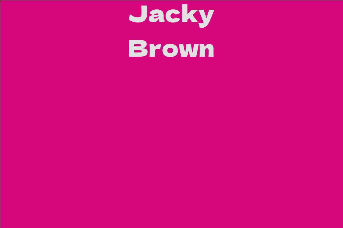 Jacky Brown