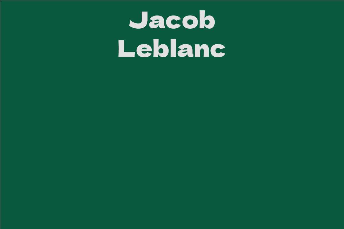 Jacob Leblanc