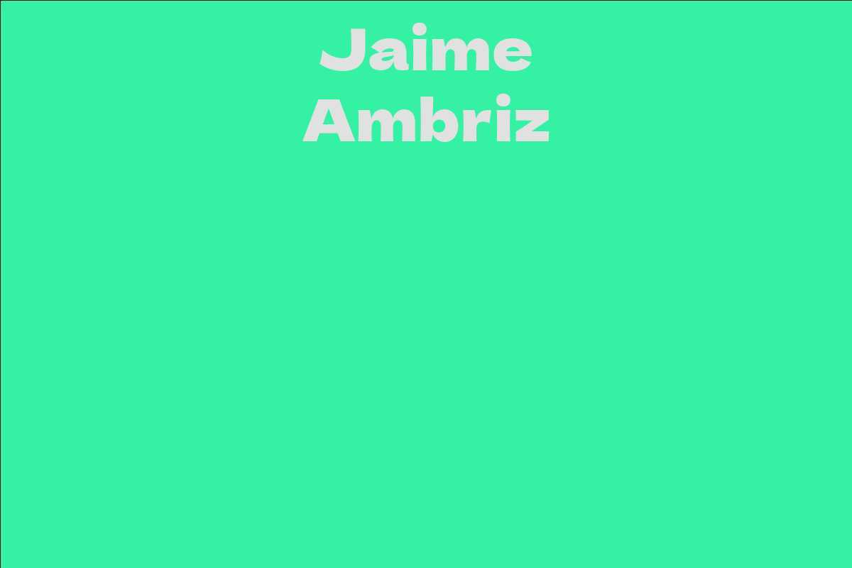 Jaime Ambriz