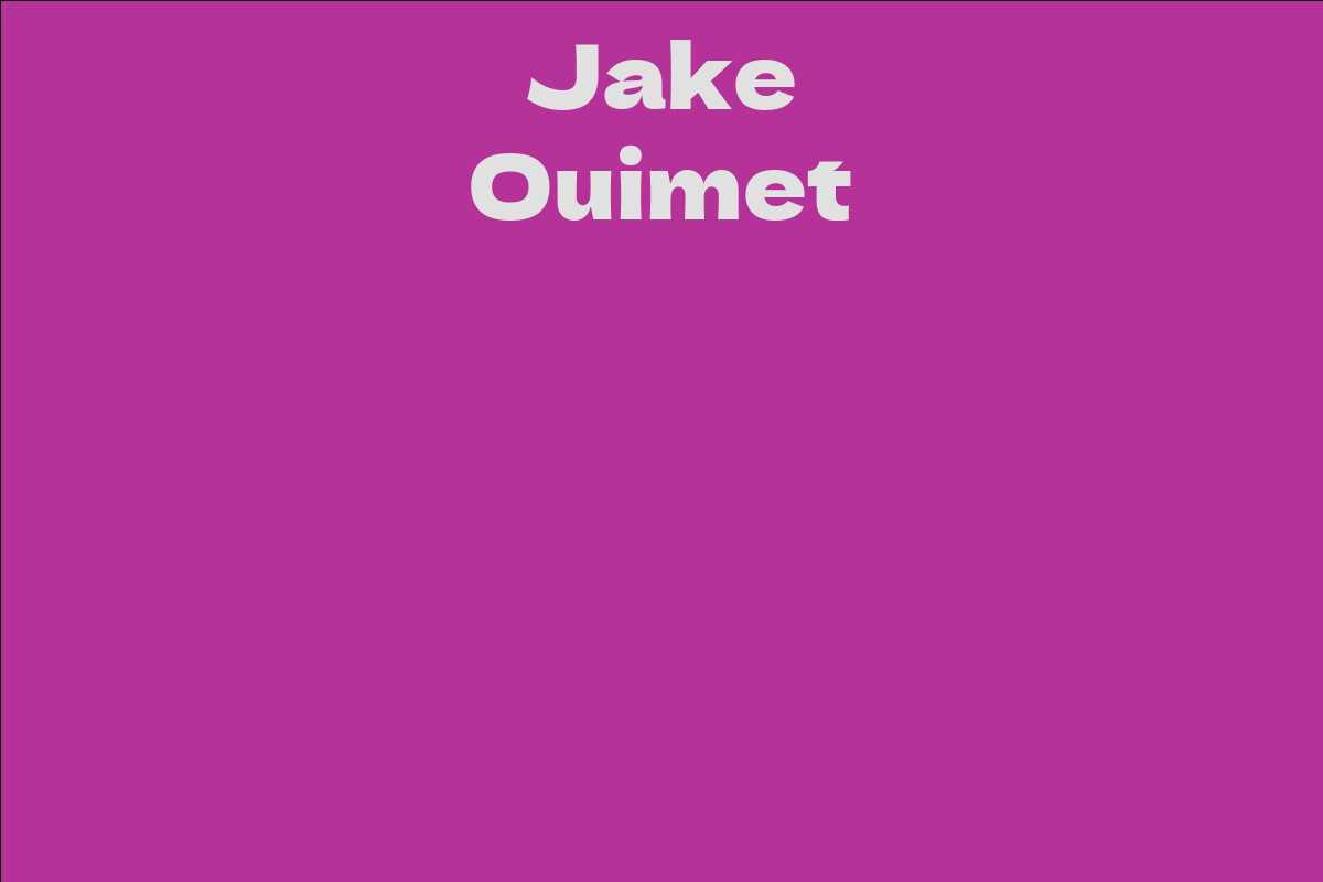Jake Ouimet