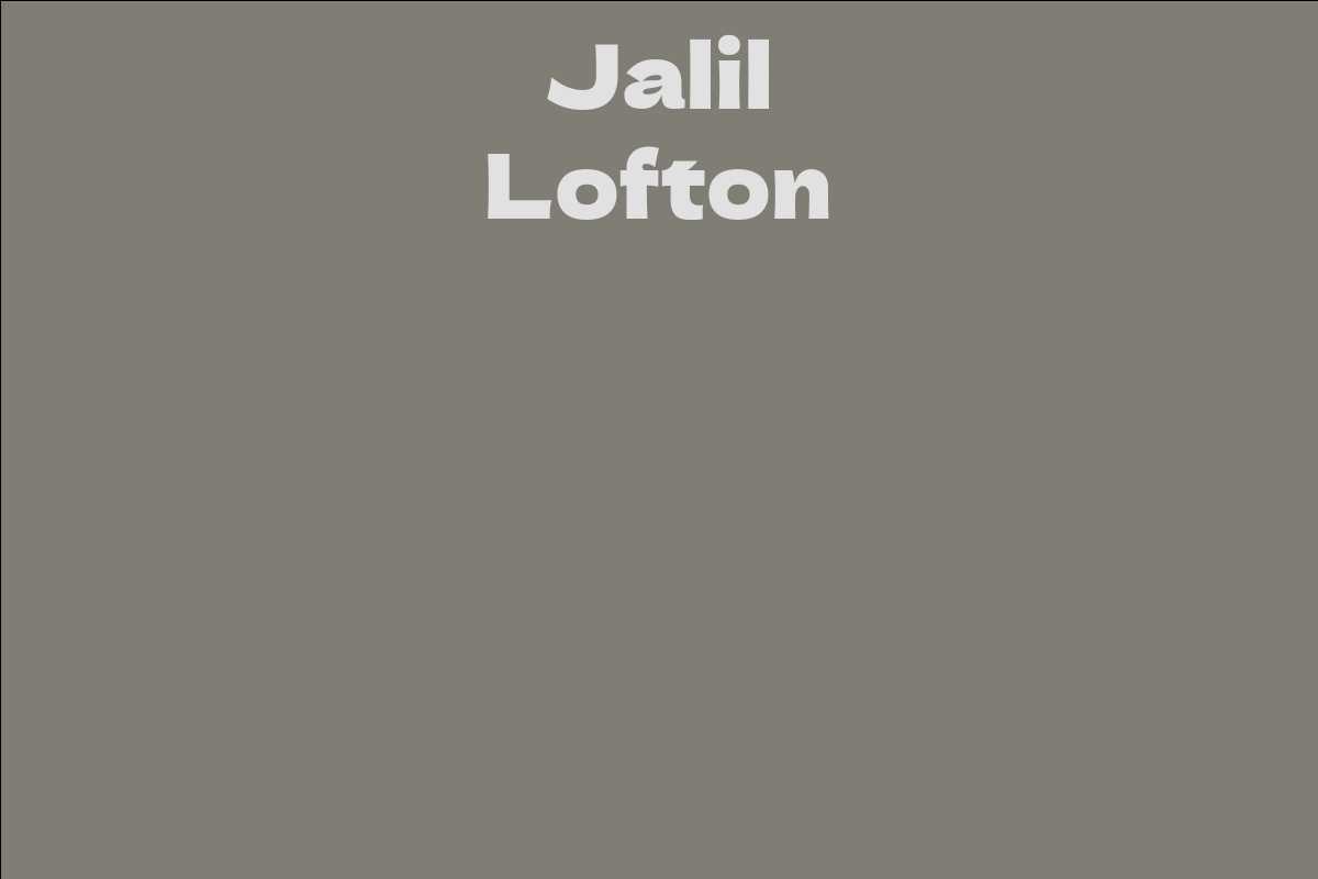 Jalil Lofton
