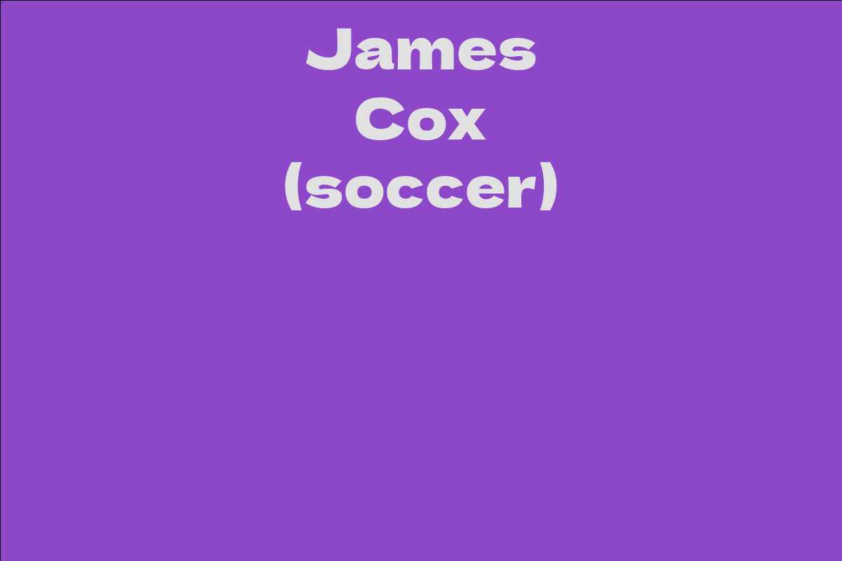 James Cox (soccer)