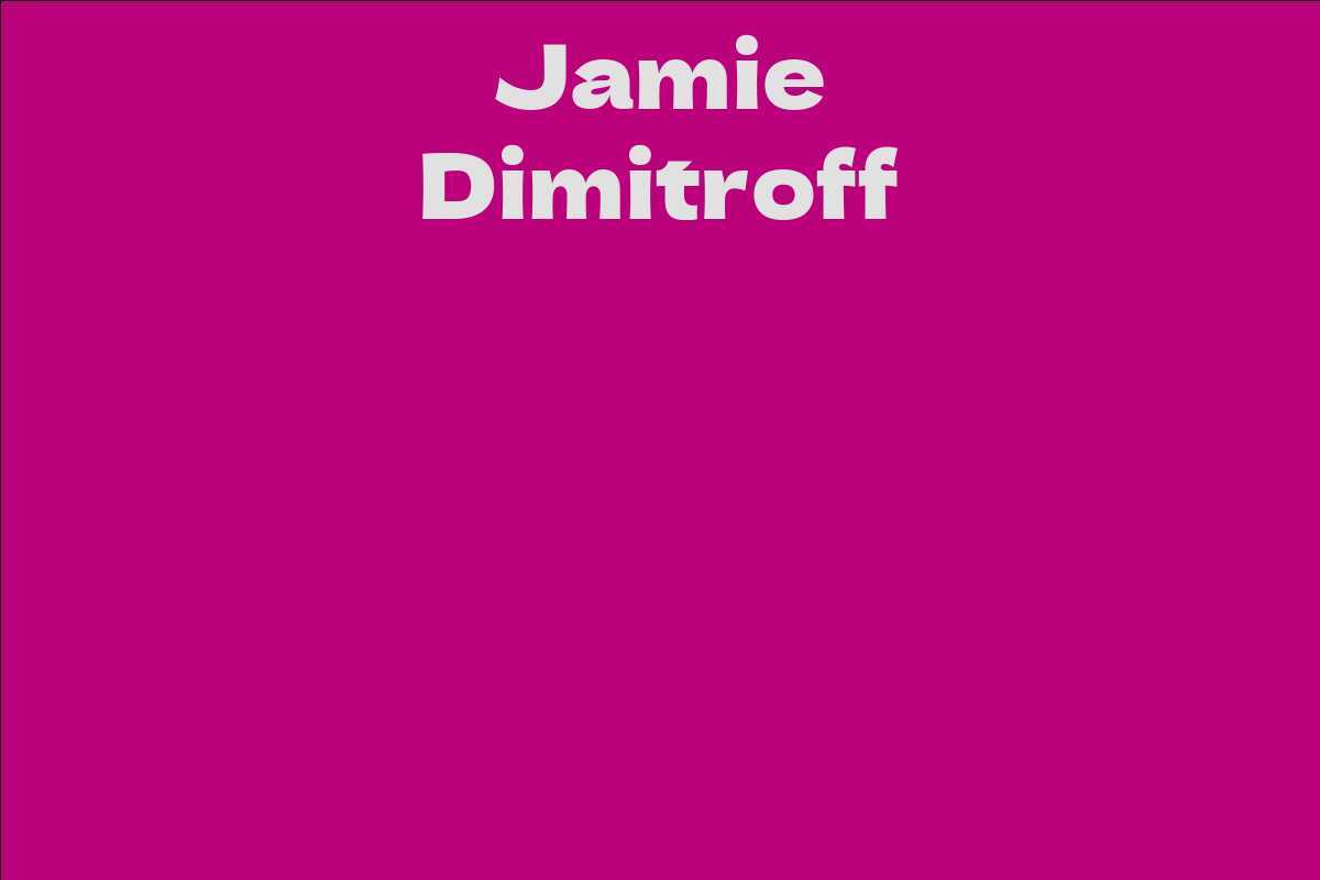 Jamie Dimitroff
