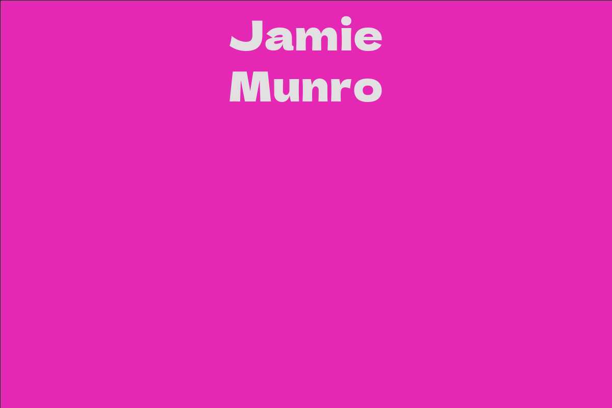 Jamie Munro