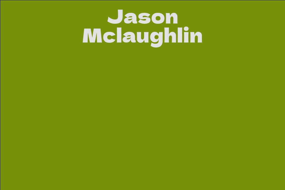 Jason Mclaughlin