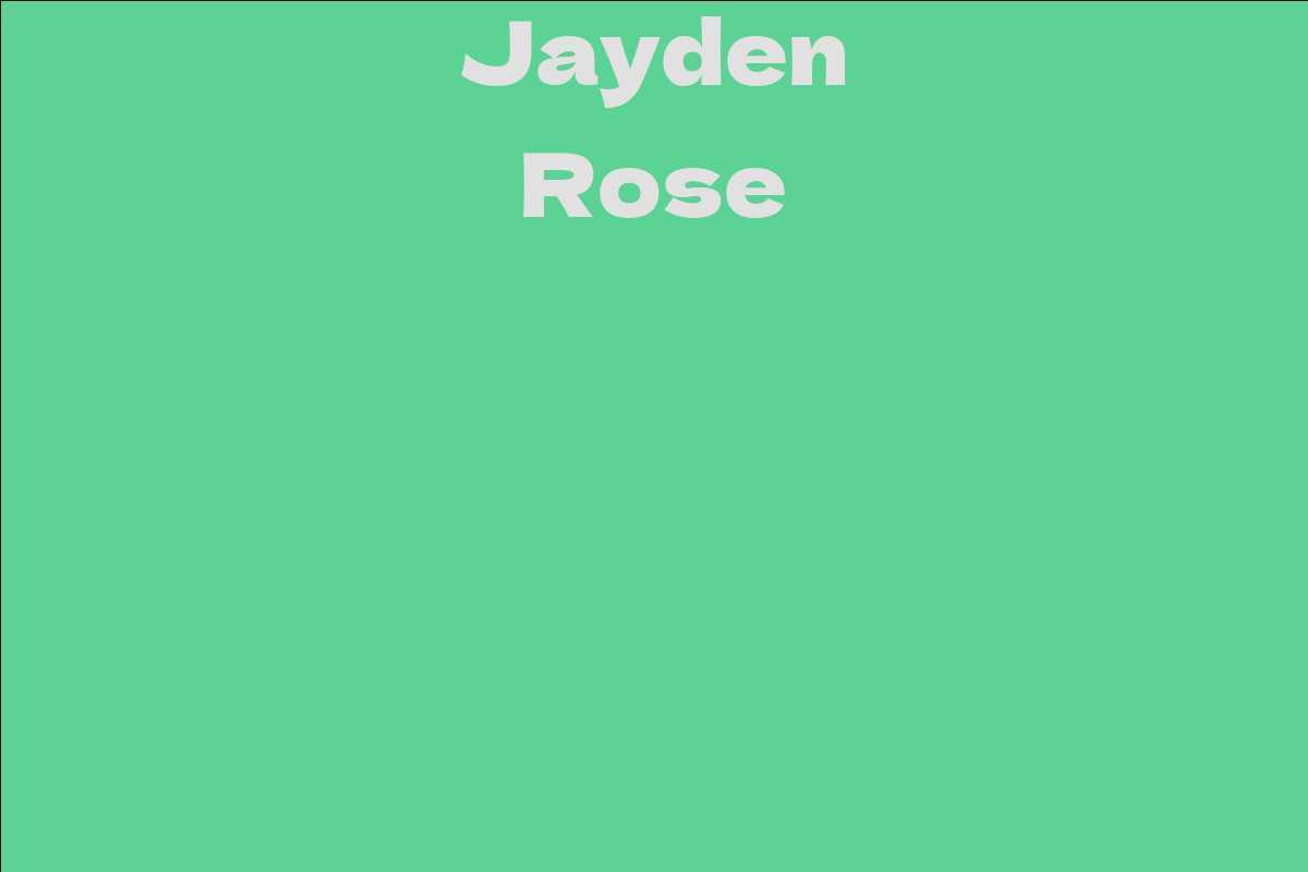 Jayden Rose