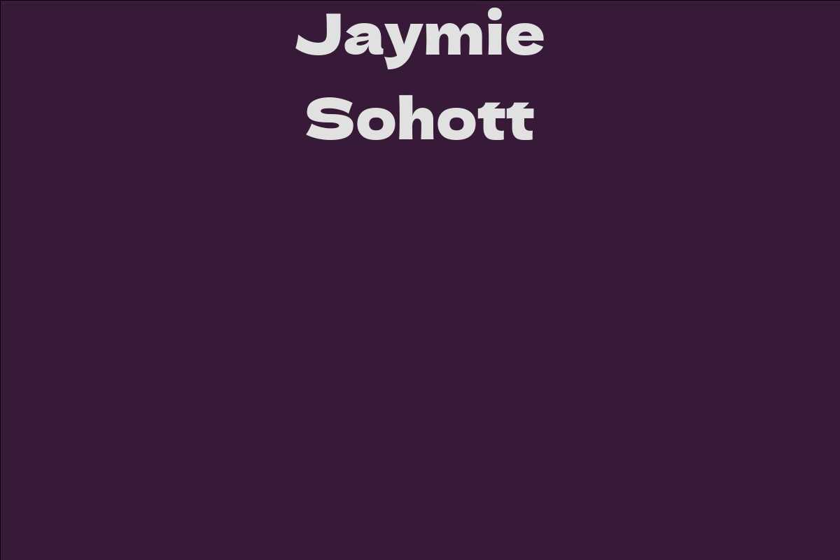 Jaymie Sohott