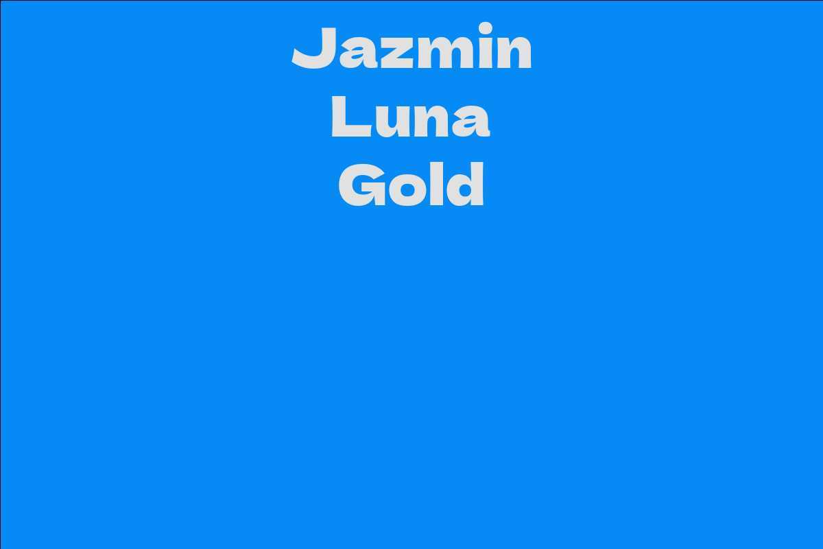 Jazmin Luna Gold