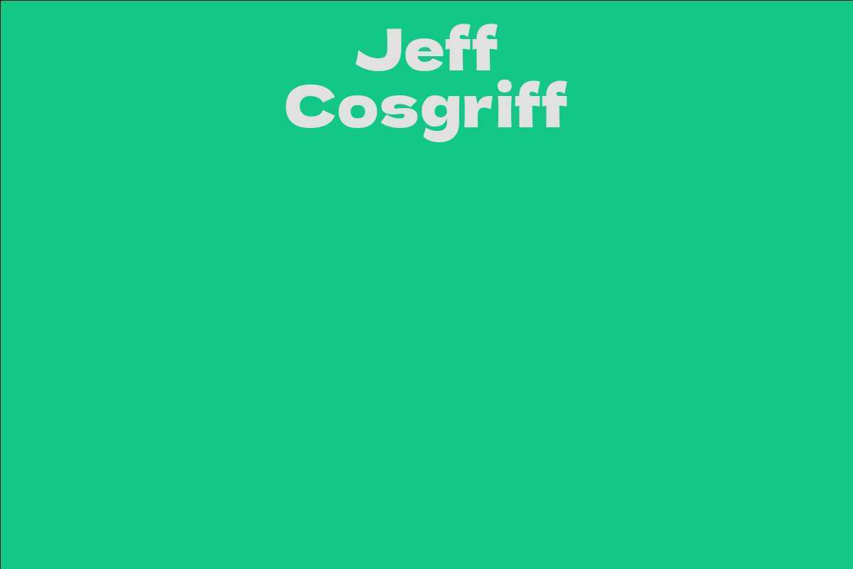 Jeff Cosgriff