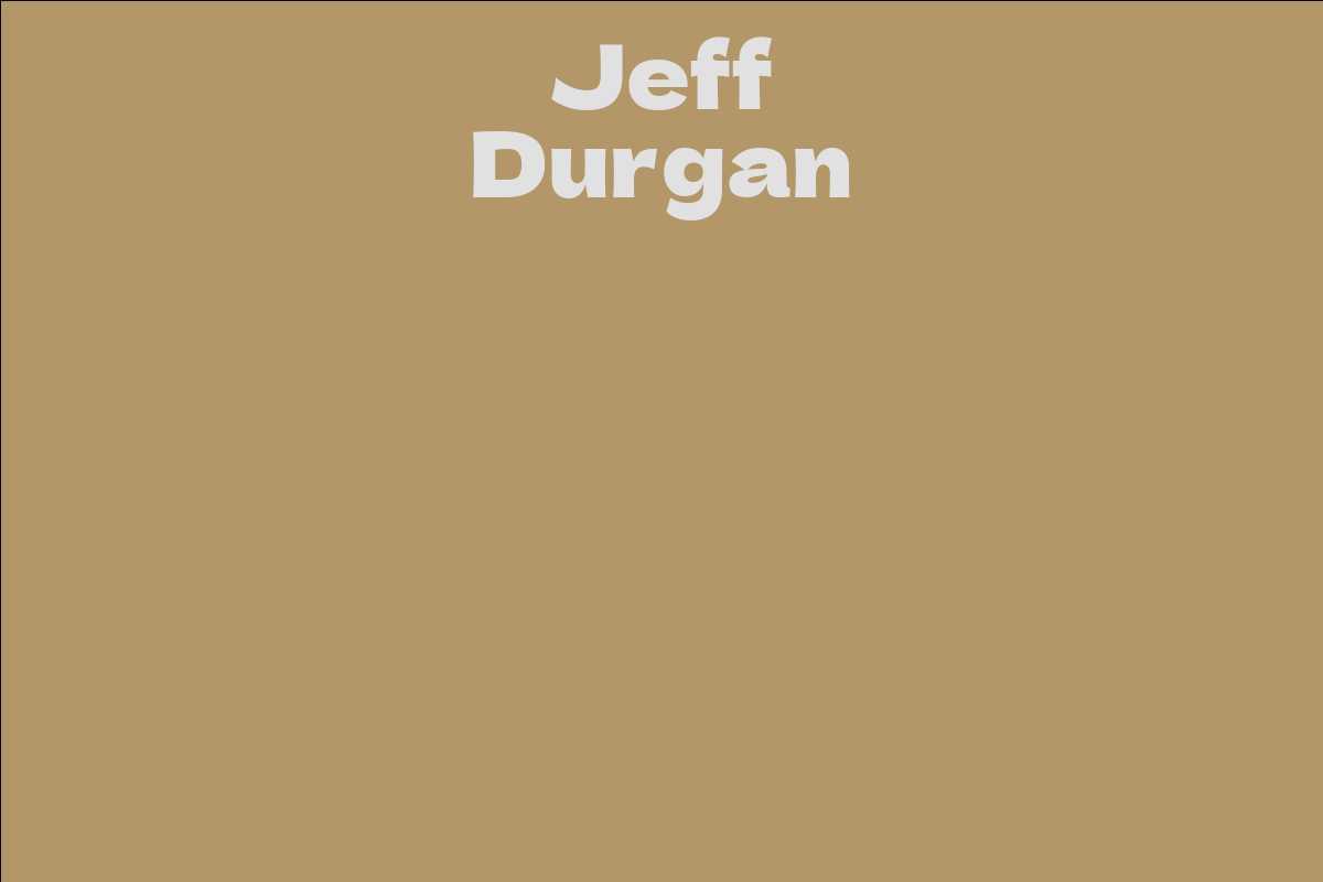 Jeff Durgan