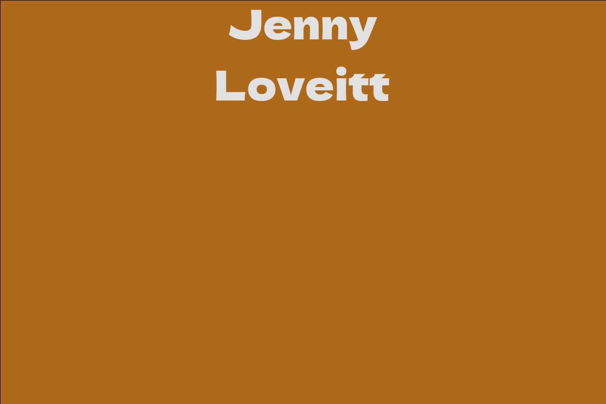 Jenny Loveitt
