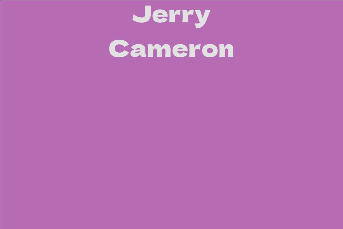 Jerry Cameron