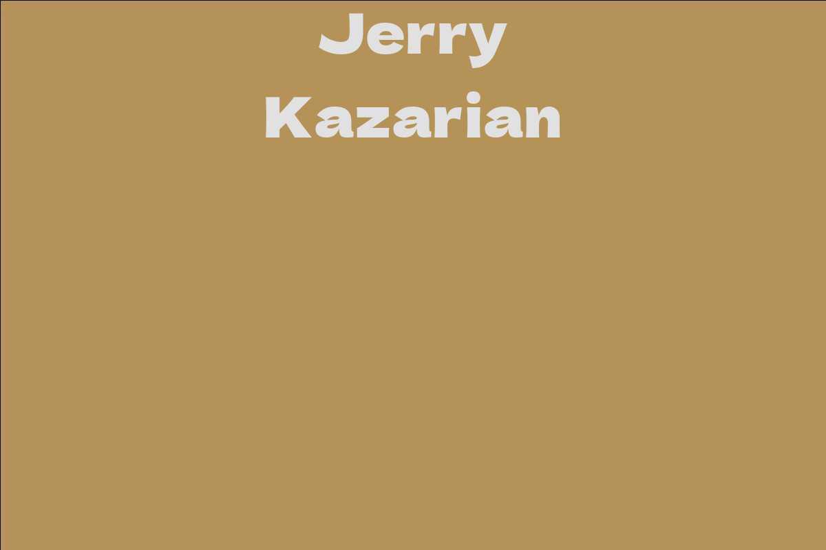 Jerry Kazarian