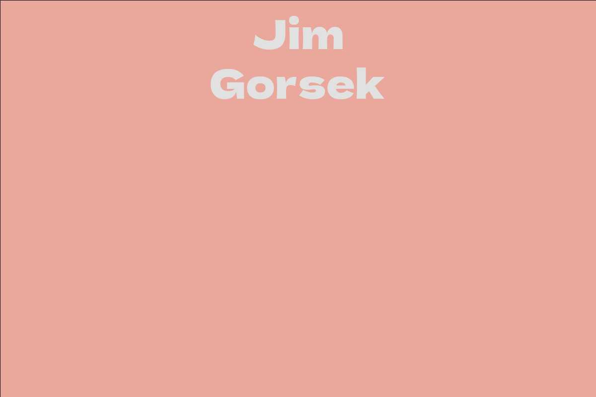 Jim Gorsek