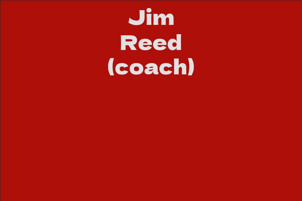 Jim Reed (coach)