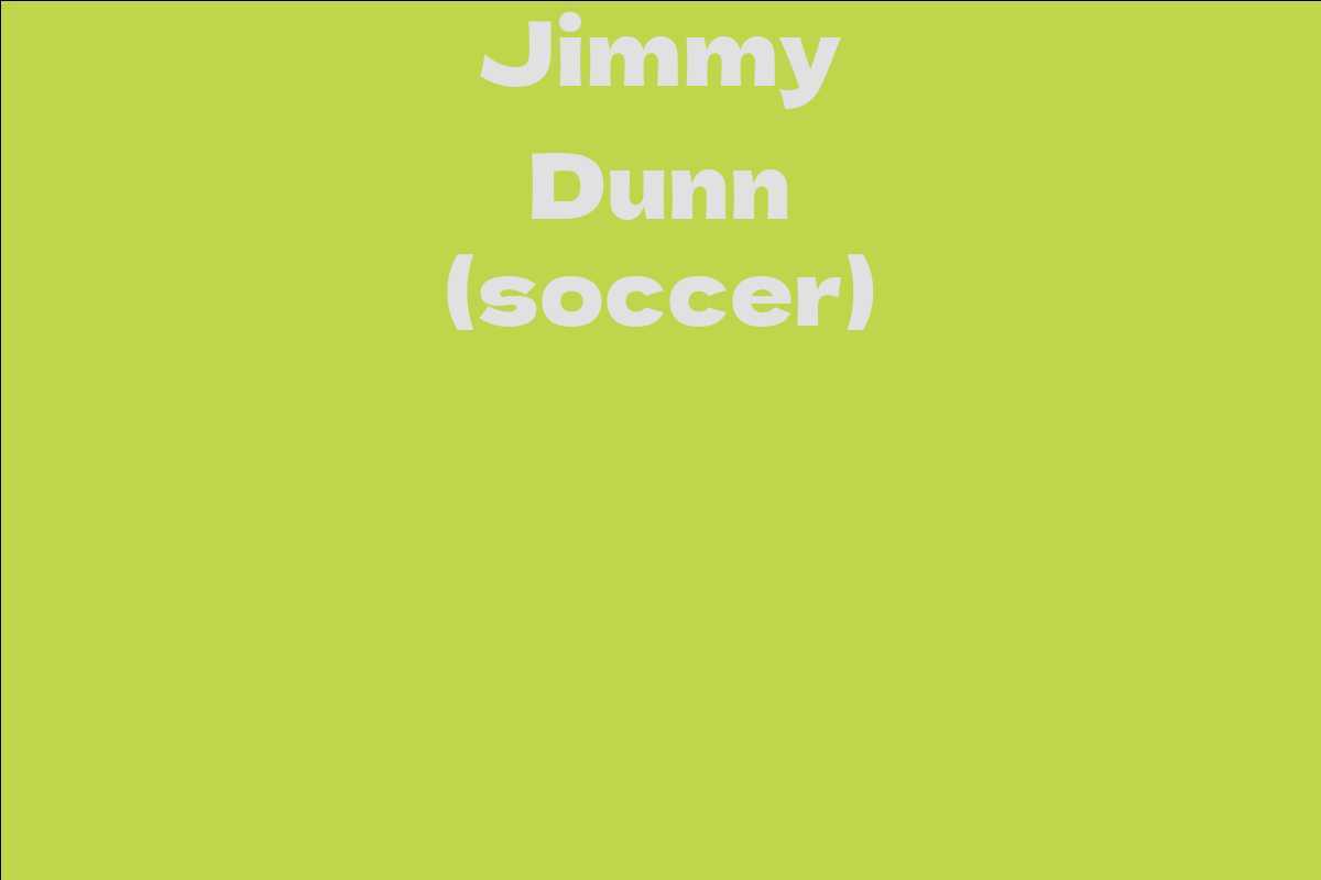 Jimmy Dunn (soccer)
