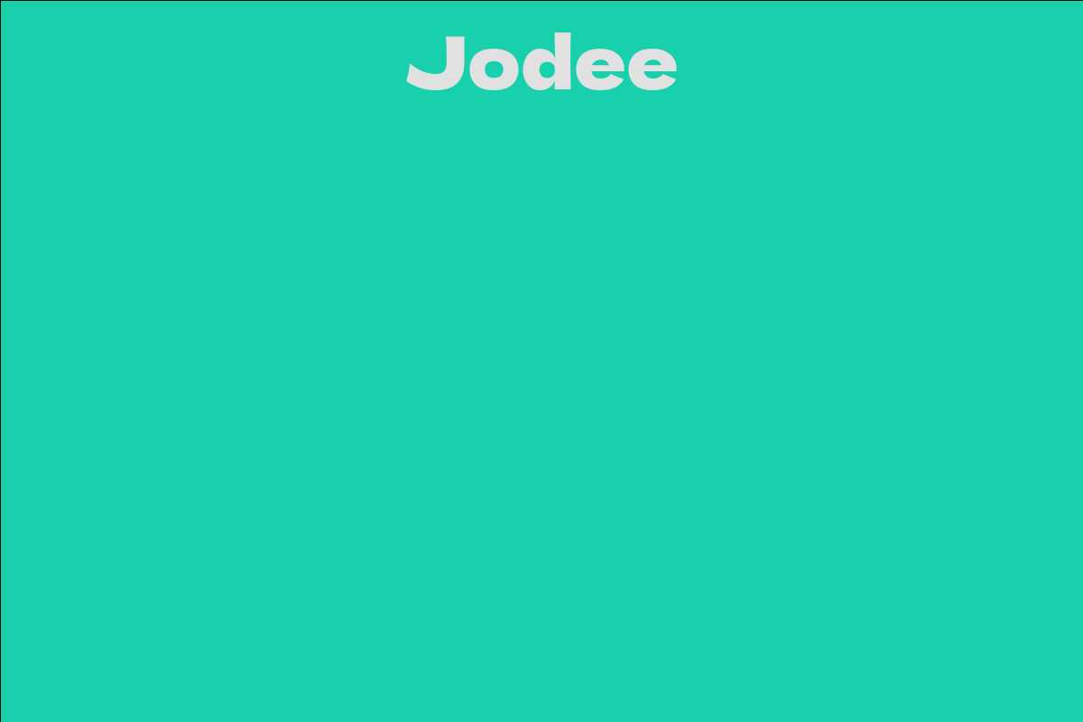 lee jodee