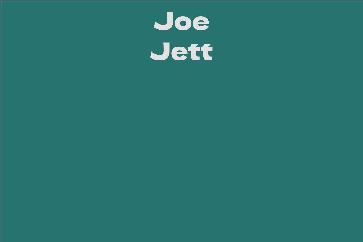 Joe Jett